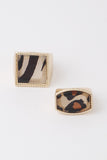 Bulky Animal Print Rings