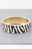 Zebra Print Cuff Bracelet