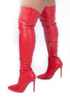 Gush Over Knee High Heel Boots