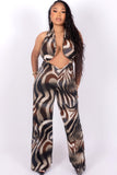 WILDLY CHIC ZEBRA JUMPSUIT